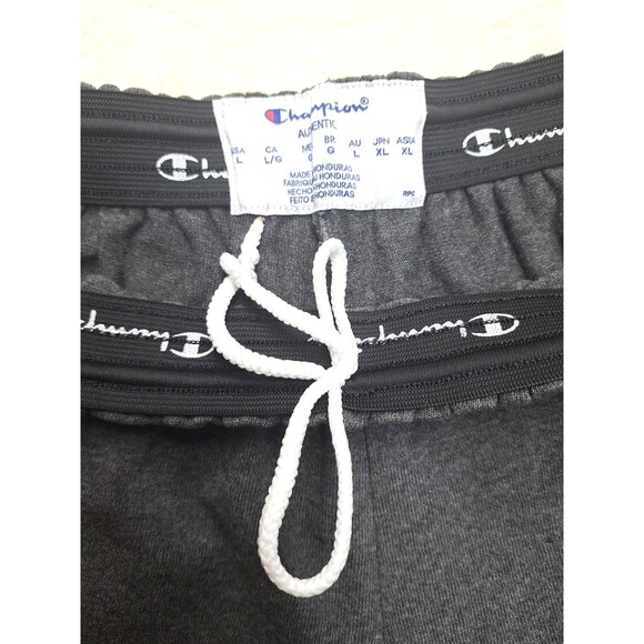 Vintage Champion Classic Authentic Gym Shorts Dark Gray Men's Large Drawstring - Picture 4 of 8
